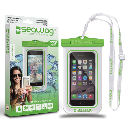 SEAWAG Bolsa Estanque p/ Smartphone - Branco/Verde